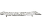 Large Plate in Silver Finish