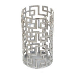 Small Candle Holder in Silver Finish