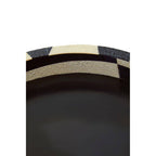 Black and White Round Tray