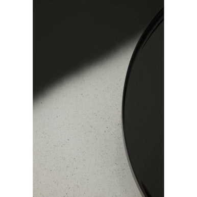 Set of Two Black and White Ombre Trays