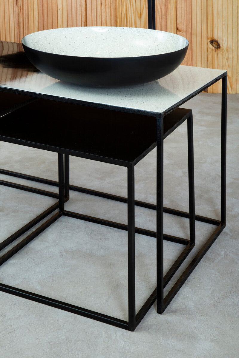 Black and White Ombre Bowl