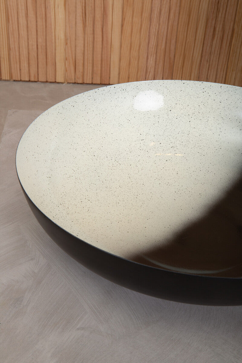 Black and White Ombre Bowl
