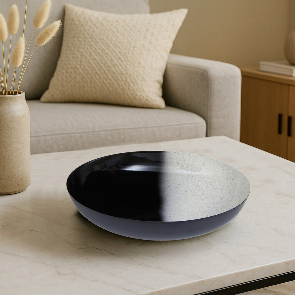 Black and White Ombre Bowl