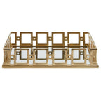 Rectangle Gold Mirror Tray