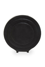 Round Matt Black Finish Vase