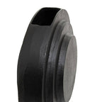 Round Matt Black Finish Vase
