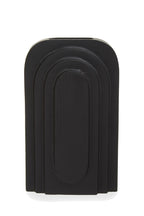 Tall Matt Black Finish Vase