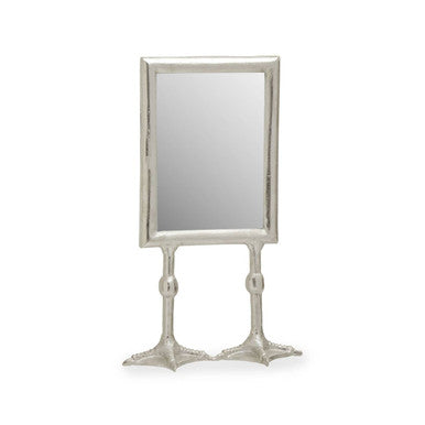 Duck Feet Silver Finish 5In x 7In Portrait Photo Frame