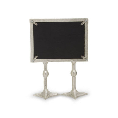Duck Feet Silver Finish 5 x 7 Landscape Photo Frame