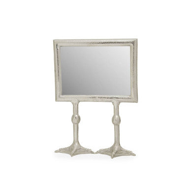 Duck Feet Silver Finish 5 x 7 Landscape Photo Frame