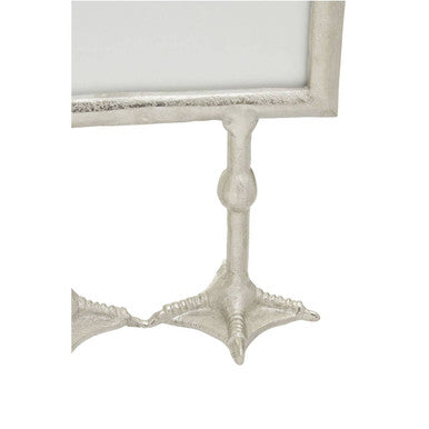 Duck Feet Silver Finish 5 x 7 Landscape Photo Frame