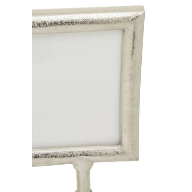 Duck Feet Silver Finish 5 x 7 Landscape Photo Frame