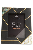 5In X 7In Mother of Pearl and Gold Inlay Large Photo Frame