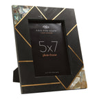 5In X 7In Mother of Pearl and Gold Inlay Large Photo Frame