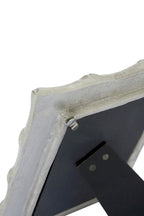 Silver Finish Bamboo Effect 4 x 6 Photo Frame