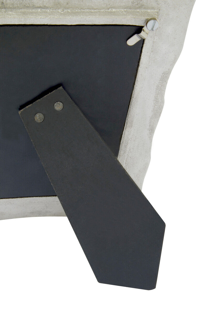 Silver Finish Bamboo Effect 4 x 6 Photo Frame