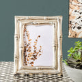Silver Finish Bamboo Effect 5In x 7In Photo Frame