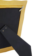 Gold Finish Bamboo Effect Photo Frame 5x7