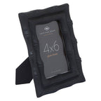4 x 6 Black Finish Bamboo Effect Photo Frame