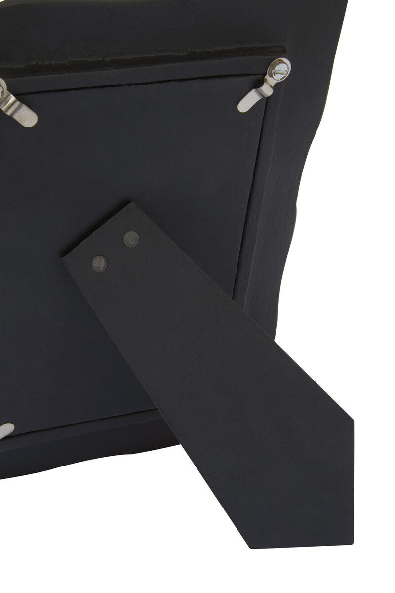 4 x 6 Black Finish Bamboo Effect Photo Frame