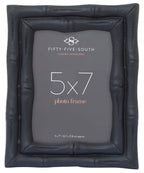 5 x 7 Black Finish Bamboo Effect Photo Frame
