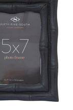 5 x 7 Black Finish Bamboo Effect Photo Frame