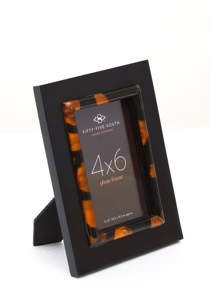4 x 6 Inch Tortoise Shell Photo Frame