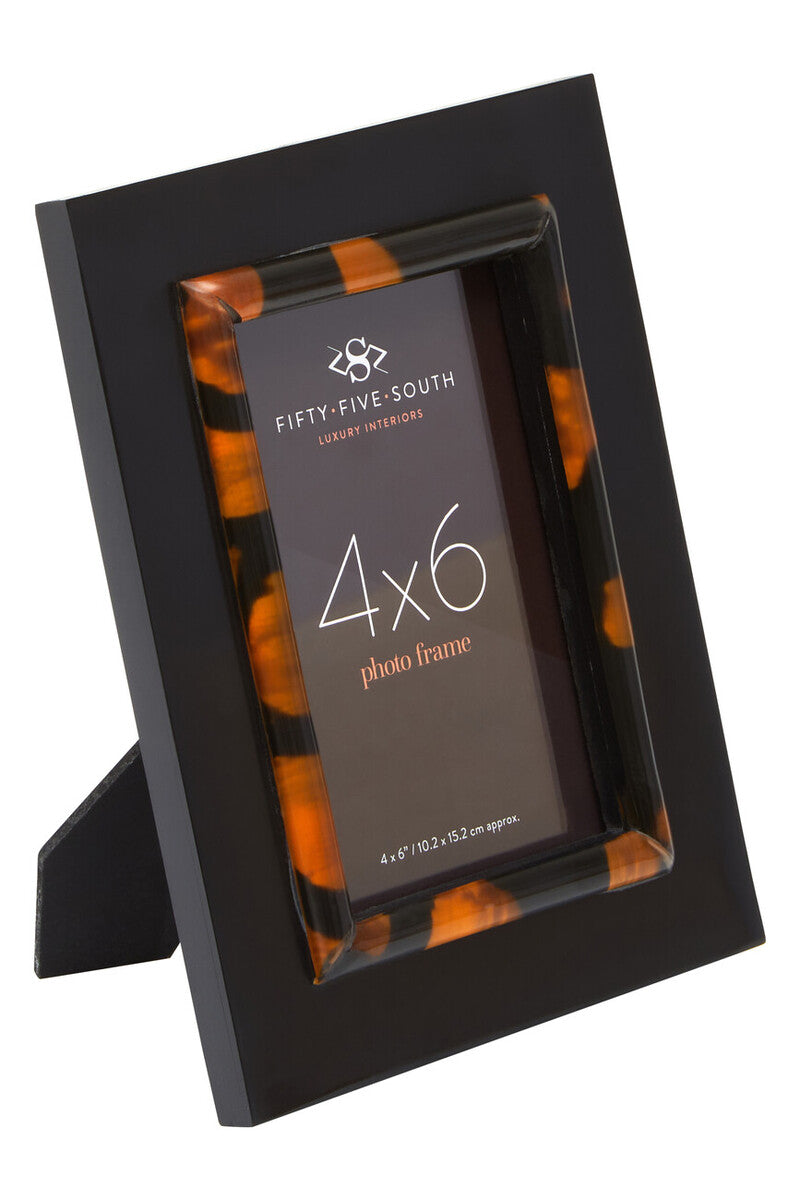 4 x 6 Inch Tortoise Shell Photo Frame