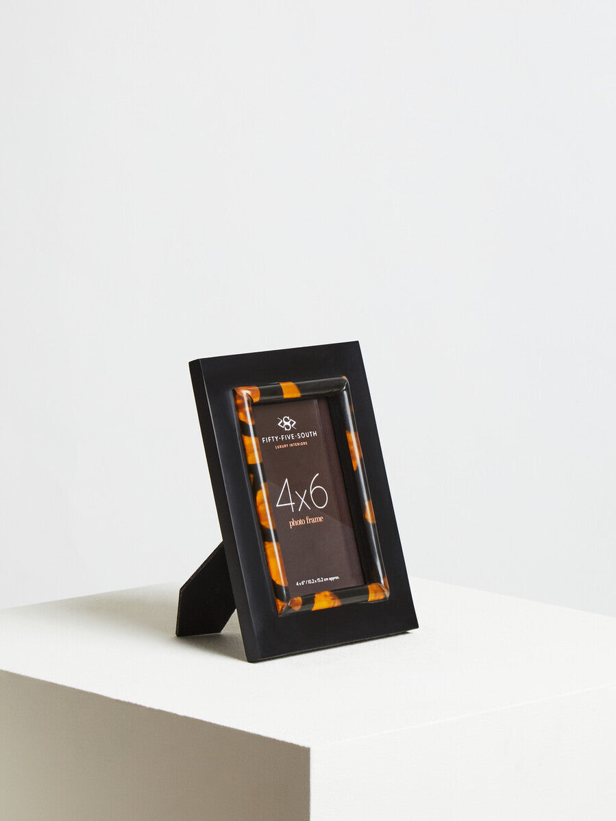 4 x 6 Inch Tortoise Shell Photo Frame