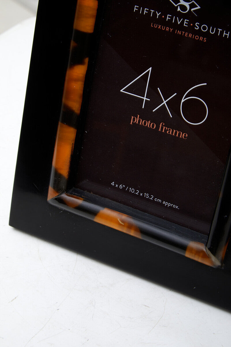 4 x 6 Inch Tortoise Shell Photo Frame