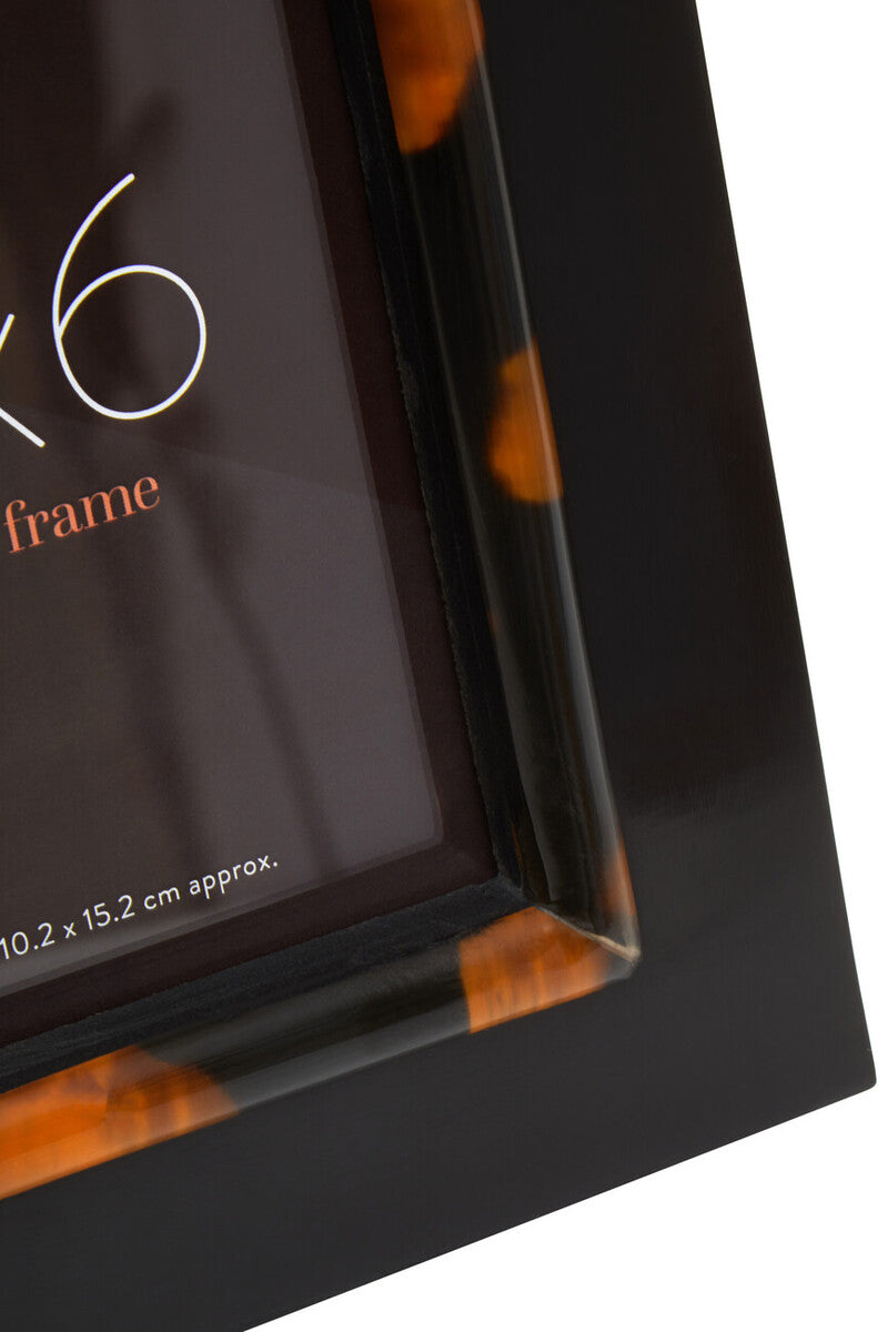 4 x 6 Inch Tortoise Shell Photo Frame