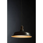Small Pendant Light with Zinc Finish