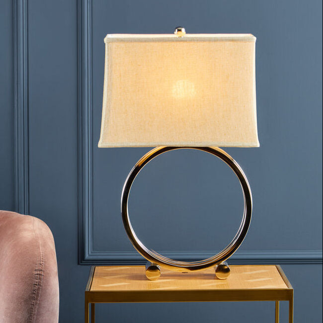 Concentric Ring Design Table Lamp