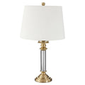 Gold Metal Tiered Table Lamp