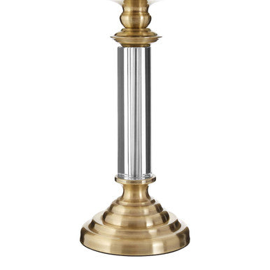 Gold Metal Tiered Table Lamp