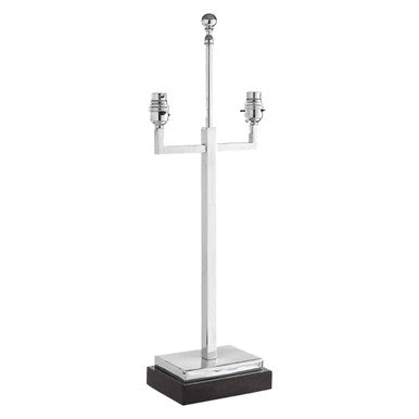 Lamp Base with Black Marble