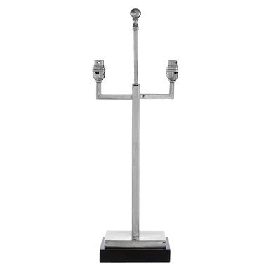 Lamp Base with Black Marble