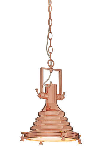 Small Copper Pendant Light