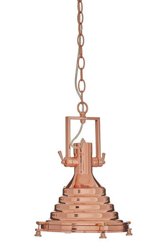 Small Copper Pendant Light
