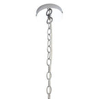 Small Chrome Plain Pendant Light