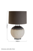 Grey Ombre Table Lamp