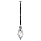 Small Drop Shape Metal Pendant Light