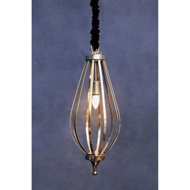 Small Drop Shape Metal Pendant Light