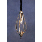 Small Drop Shape Metal Pendant Light