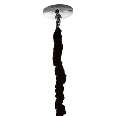 Small Drop Shape Metal Pendant Light