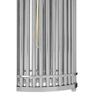 Silver Nickel Steel Rod Pendant Light