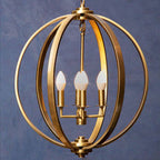 Antique Brass Pendant Light