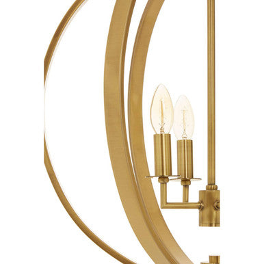 Antique Brass Pendant Light