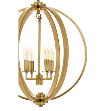 Antique Brass Pendant Light