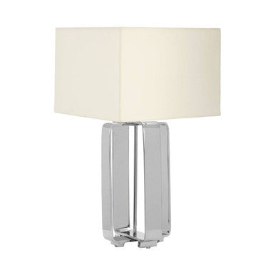 Table Lamp with Cream Shade